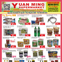 Yuan Ming Supermarket - Weekly Flyer Specials