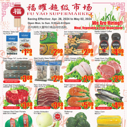 Fuyao Supermarket - Weekly Flyer Specials