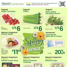 Nature's Emporium - Weekly Flyer Specials