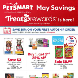 PetSmart - Monthly Savings