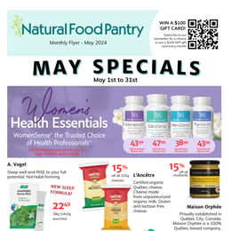 Natural Food Pantry - Monthly savings
