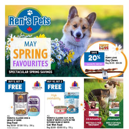 Ren's Pets - May Spring Favorites Flyer Specials