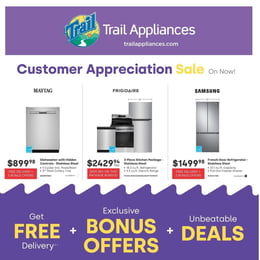 Trail Appliances (BC) Flyer Savings