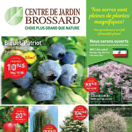 Centre de Jardin Brossard - Weekly Flyer Specials
