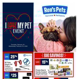 Ren's Pets - Weekly Flyer Specials