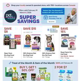 Pet Valu - Flyer Specials