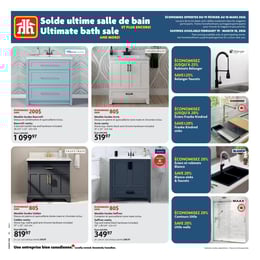 Home Hardware - Quebec - Ultimate Bath Sale