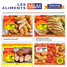 M&M Food Market - Quebec - Weekly Flyer Specials