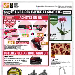 Home Depot - Quebec - Flyer Specials