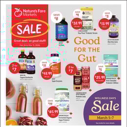 Nature's Fare Markets - Flyer Specials