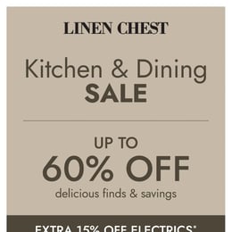 Linen Chest - Kitchen & Dining Sale