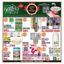 Len's Mill Stores - Flyer Specials