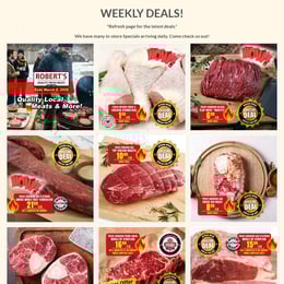 Robert's Quality Fresh Meats - Weekly Flyer Specials