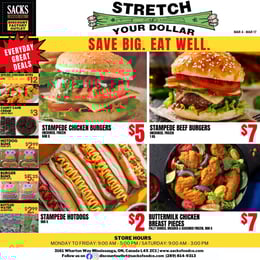Sacks Food Co - Flyer Specials
