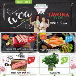 Tavora Foods - Weekly Flyer Specials