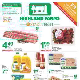 Highland Farms - Flyer Specials