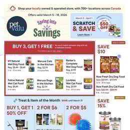 Pet Valu - Flyer Specials