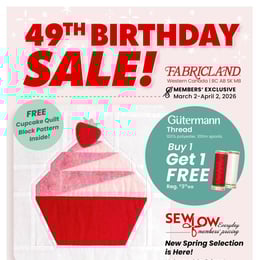 Fabricland - Western - Flyer Specials
