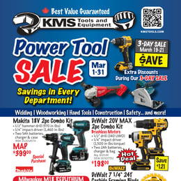 KMS Tools - Flyer Specials