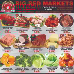 Big Red Markets - Weekly Flyer Specials