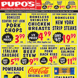 Pupo's Food Market - Weekly Flyer Specials