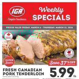IGA - British Columbia - Weekly Flyer Specials