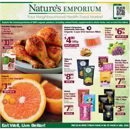 Nature's Emporium - Flyer Specials