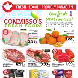Commisso's Fresh Foods - Weekly Flyer Specials