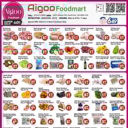 Aigoo Foodmart - Weekly Flyer Specials