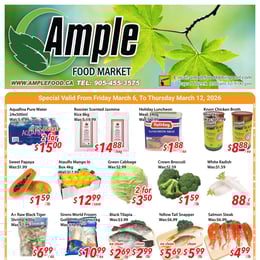 Ample Food Market - Brampton Store - Weekly Flyer Specials