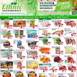 Ethnic Supermarket - Milton Store - Weekly Flyer Specials