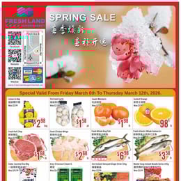 Freshland Supermarket - Weekly Flyer Specials