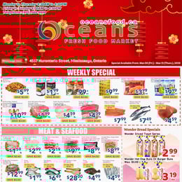 Oceans Fresh Food Market - Mississauga Hurontario Street - Weekly Flyer Specials