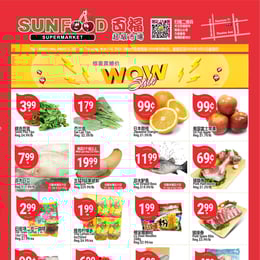 Sunfood Supermarket - Weekly Flyer Specials