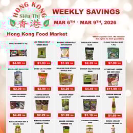 Hong Kong Food Market - Weekly Flyer Specials