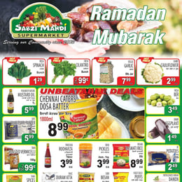 Sabzi Mandi Supermarket - Manitoba - Weekly Flyer Specials
