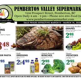 Pemberton Valley Supermarket - Weekly Flyer Specials