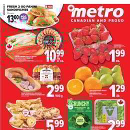 Metro - Ontario - Weekly Flyer Specials