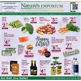 Nature's Emporium - Flyer Specials