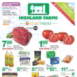 Highland Farms - Flyer Specials