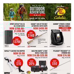 Cabela's - Outdoor Adventure Sale