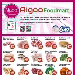 Aigoo Foodmart - Weekly Flyer Specials