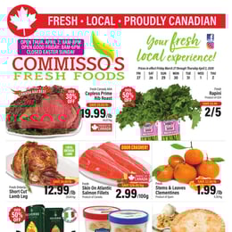 Commisso's Fresh Foods - Weekly Flyer Specials