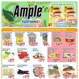 Ample Food Market - Brampton Store - Weekly Flyer Specials