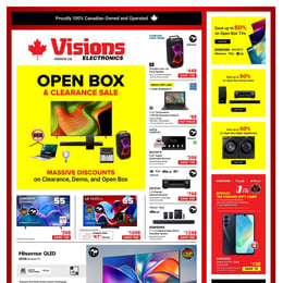 Visions Electronics - Weekly Flyer Specials
