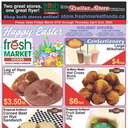 Fresh Market Foods - Weekly Flyer Specials