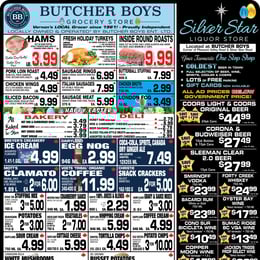 Butcher Boys - Flyer Specials
