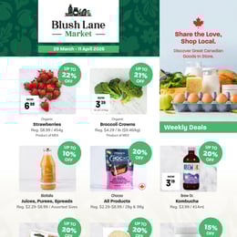 Blush Lane Organic Market - Flyer Specials