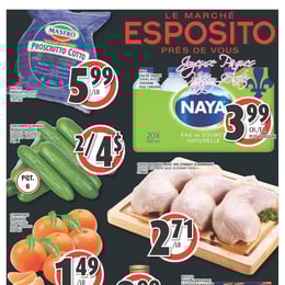 Esposito - Weekly Flyer Specials