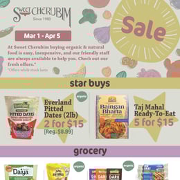 Sweet Cherubim - Flyer Specials